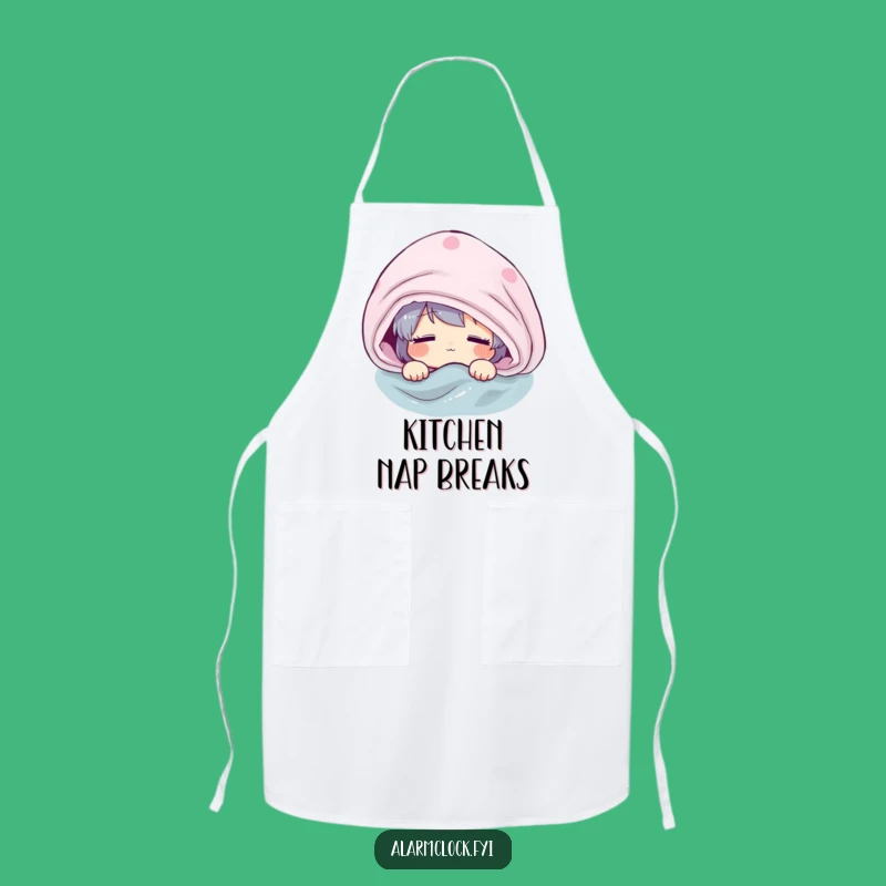 Funny Groggly Peeking Apron: Cook with Minimal Enthusiasm (and Style)