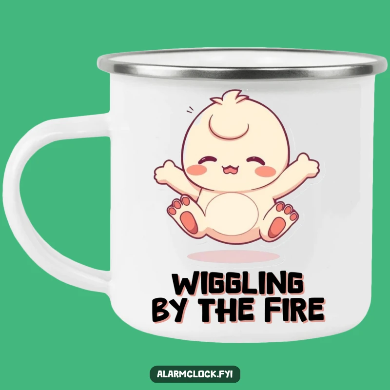 Funny Wiggling Toes Camping Mug: Sip Your Joy on the Go!