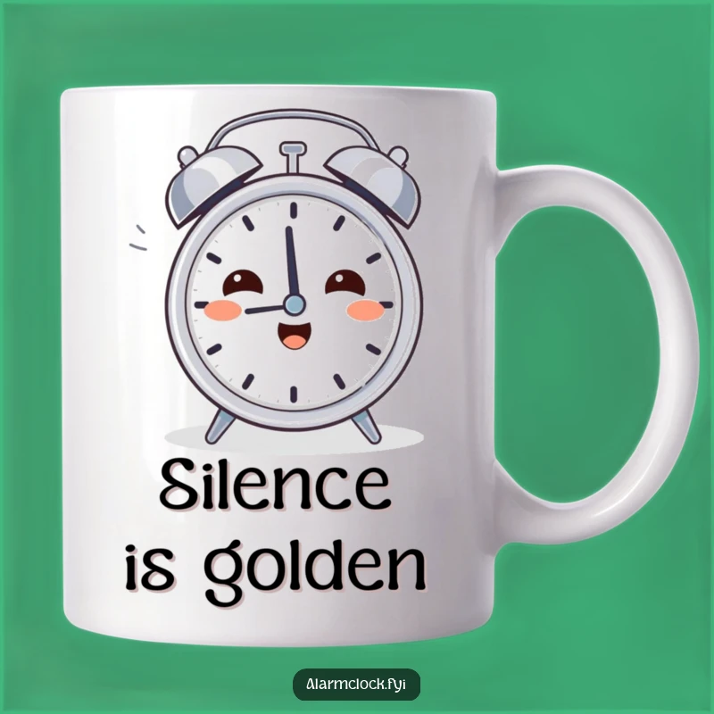 Funny Relief Clock Mug: Joyful Alarm Off Coffee Cup, Perfect Hilarious Gift