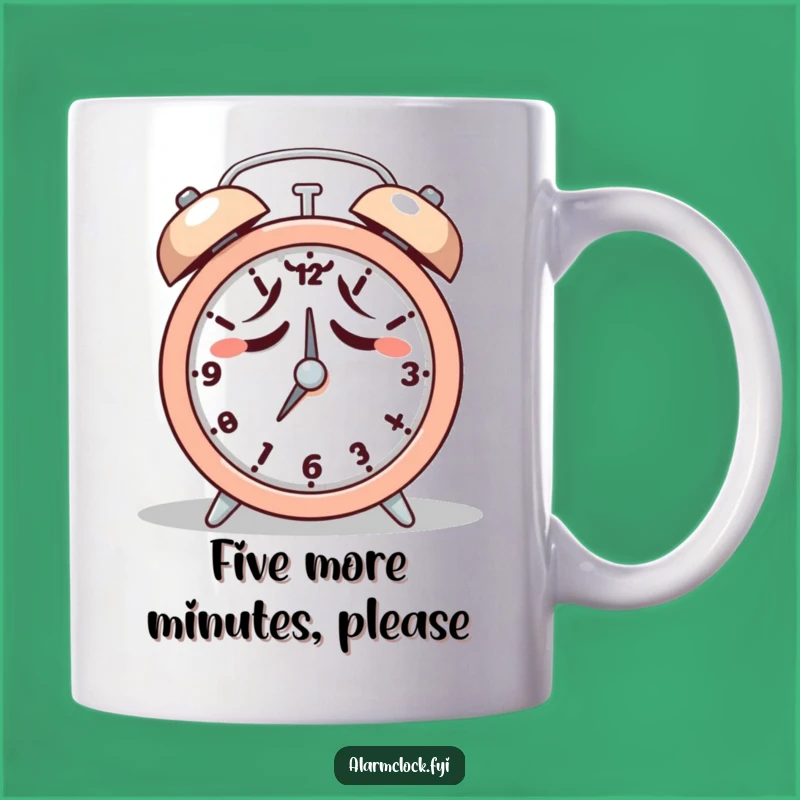 Funny Tired Snooze Mug: Relatable Morning Struggle Gift for Sleep Lovers