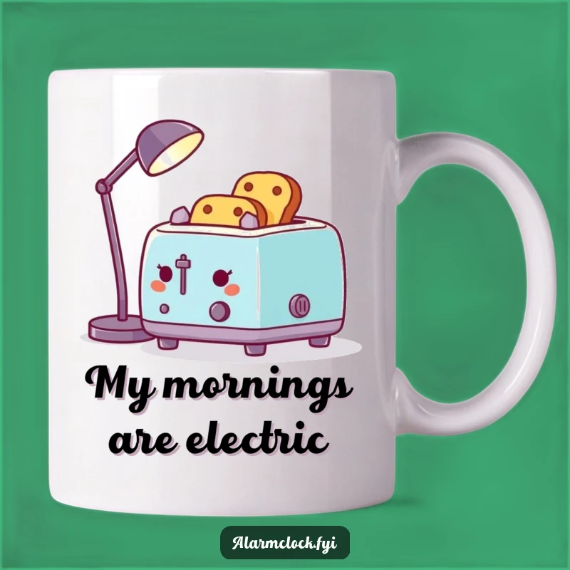 Funny Toaster Desk Lamp Toast Mug: Hilarious Kitchen Gadget & Unique Gift Idea