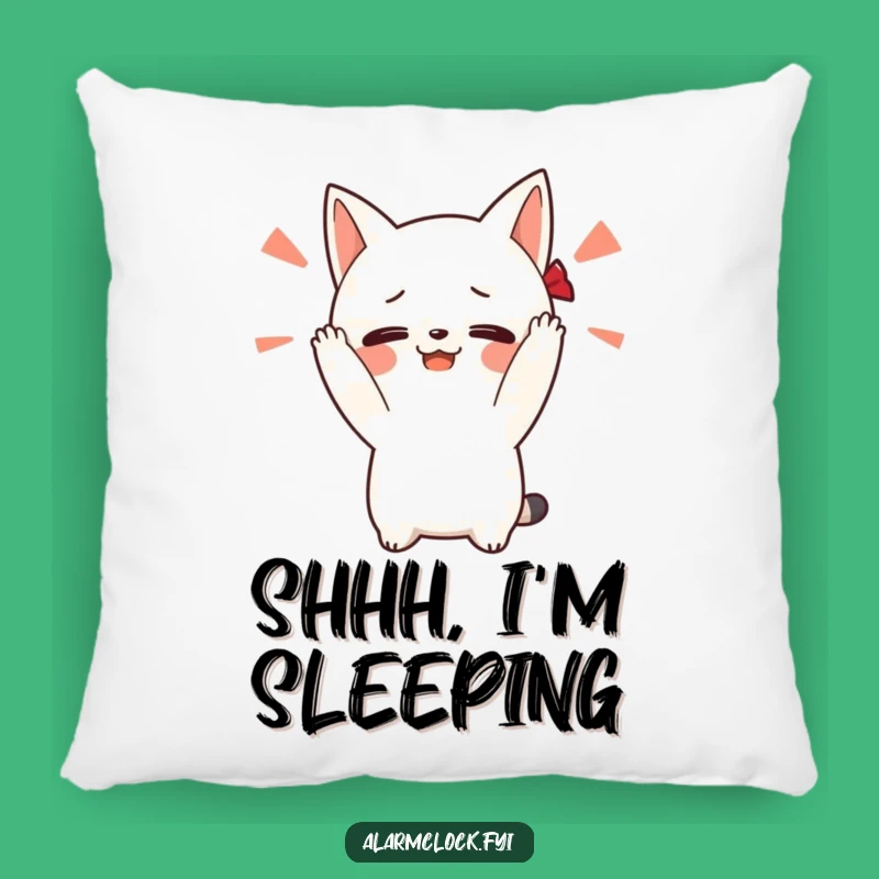 Funny Loud Alarm Character Pillow - Soft Hilarious Gift for Peaceful Sleep