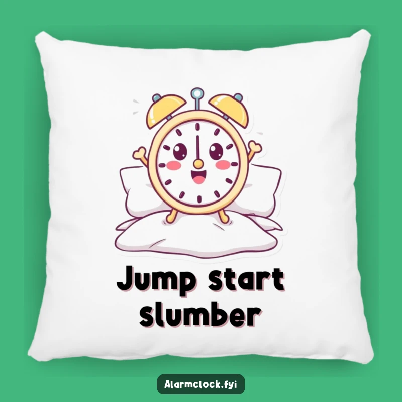 Funny Alarm Clock Pillow - Cozy Morning Comfort, Adorable Funny Gift