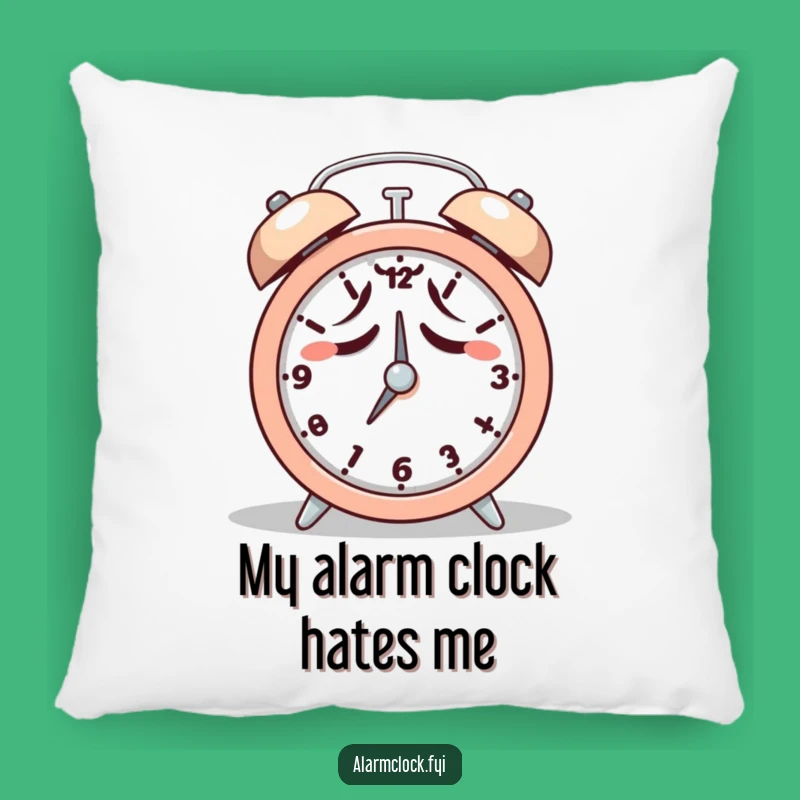 Funny Tired Snooze Pillow: Cozy Comfort for Extra Sleep