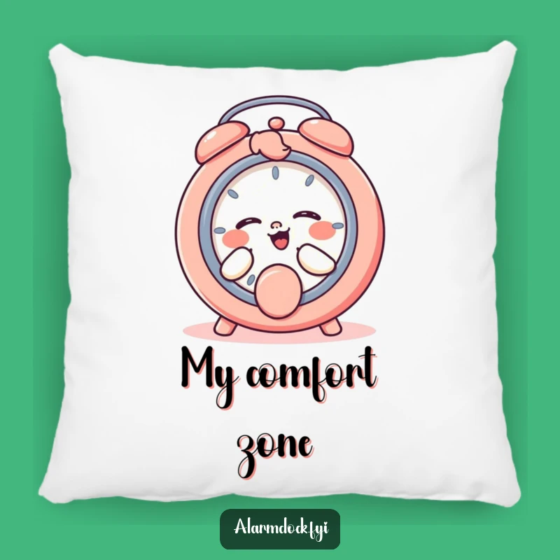 Funny Giggling Character Snooze Button Pillow, Soft Humorous Gift for Comfort Seekers