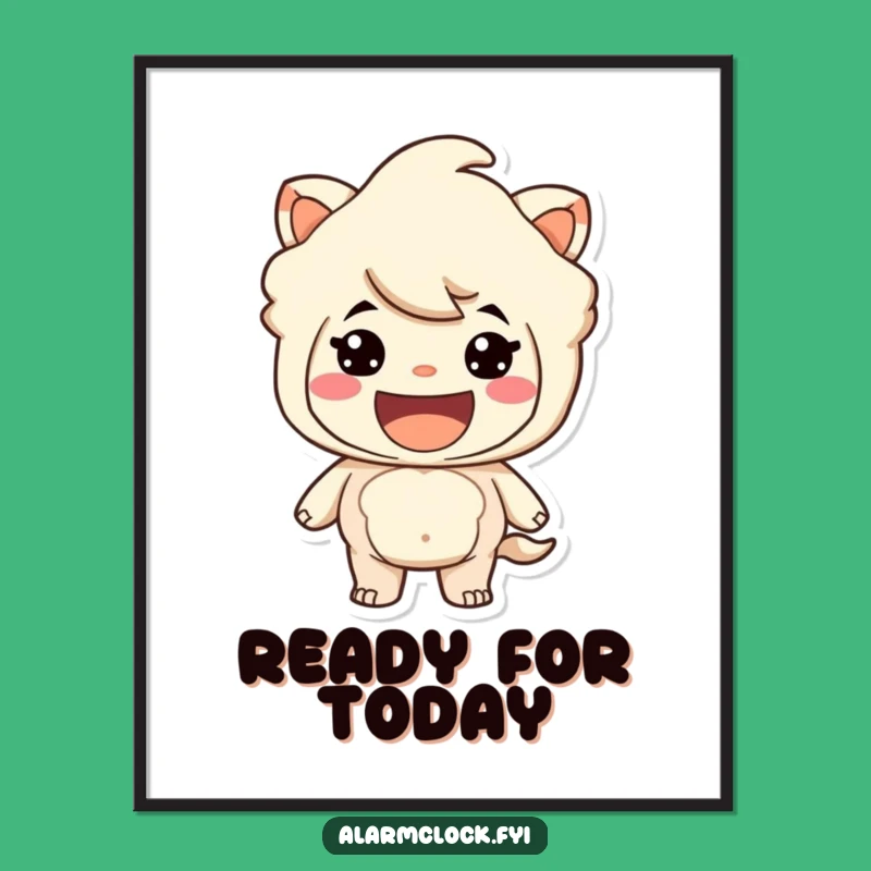 Funny Ready-to-Go Grinning Digital Art: Art for the Bold and Enthusiastic!