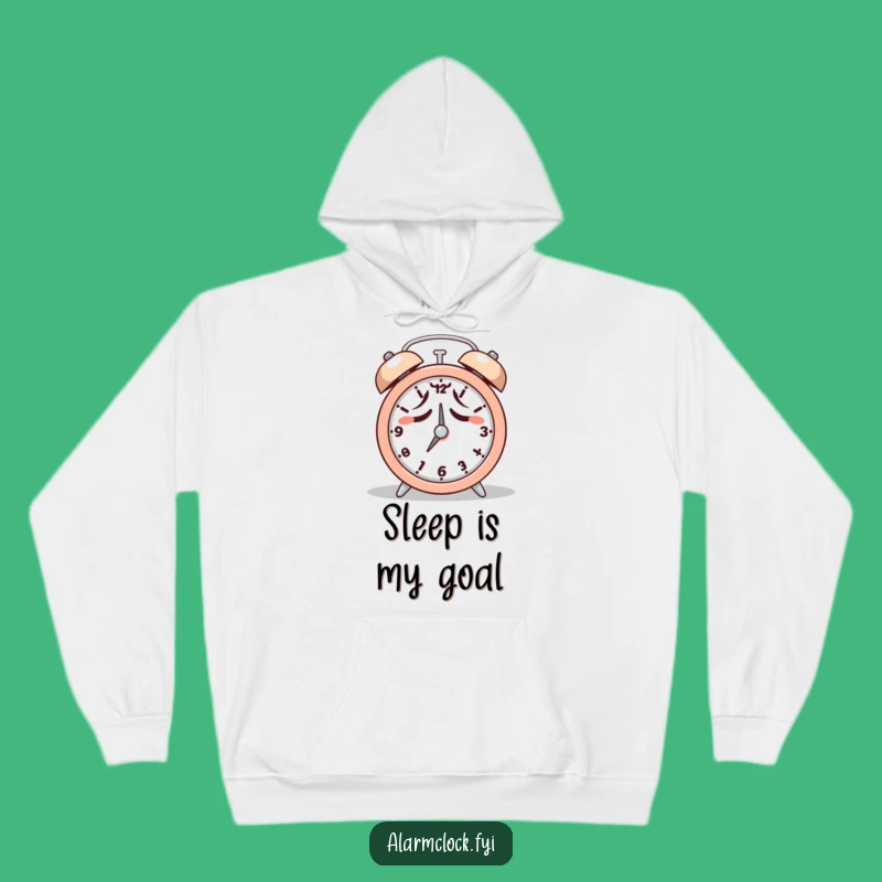 Funny Tired Snooze Hoodie: Cozy Reluctance for Sleepy Mornings