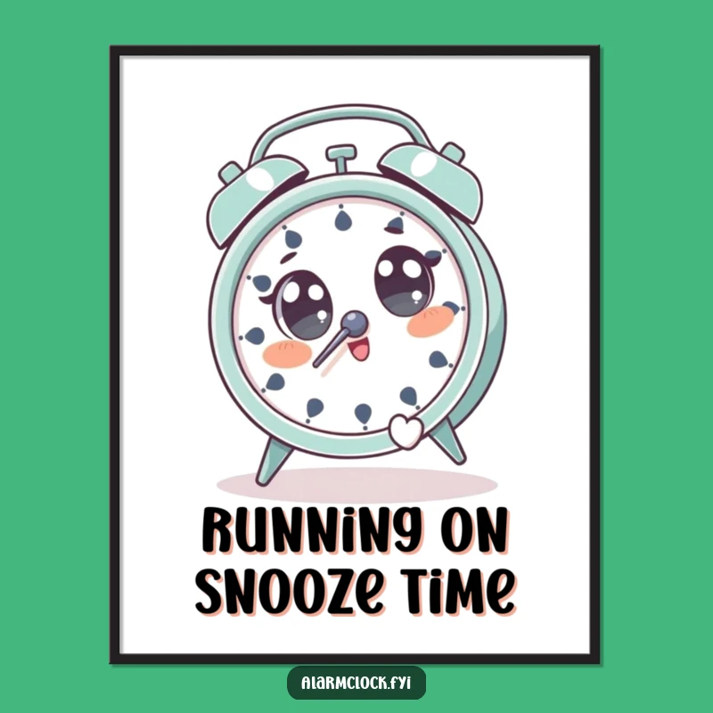 Free Printable Wall Art: Alarm Clock Escape, Hilarious Downloadable Decor!
