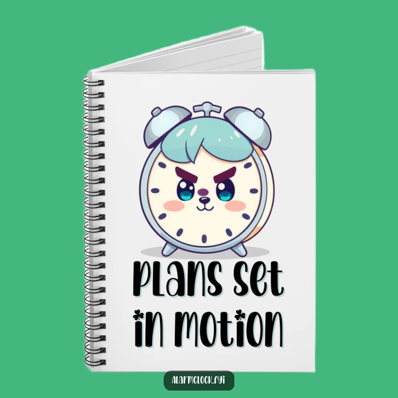 Funny Motivation Notebook: Determined Character's Smile, Perfect for Goals and Gifts