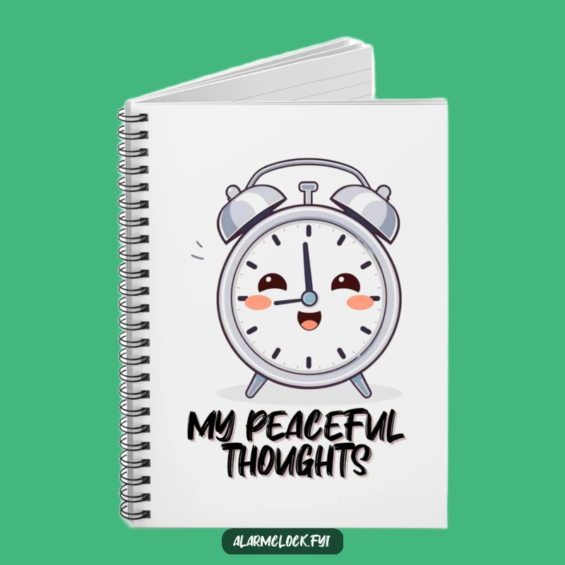 Funny Relief Clock Notebook: Morning Victory Journal, Hilarious Gift for Dreamers