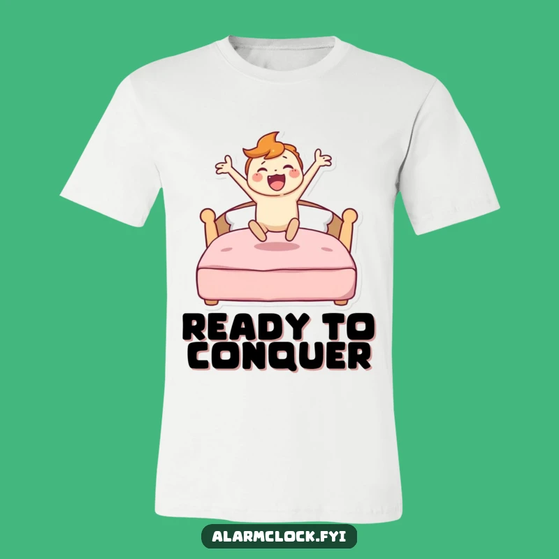Funny Energetic Character T-Shirt - Hilarious Gift for Daily Motivation