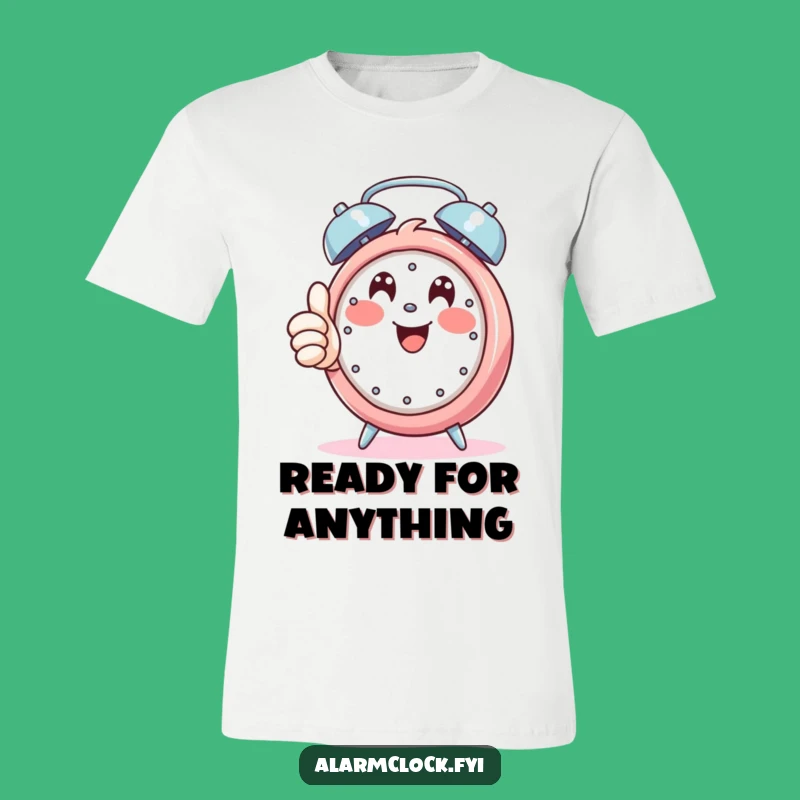 Funny Good Vibes Alarm T-Shirt: Character Approves, Ideal Funny Gift